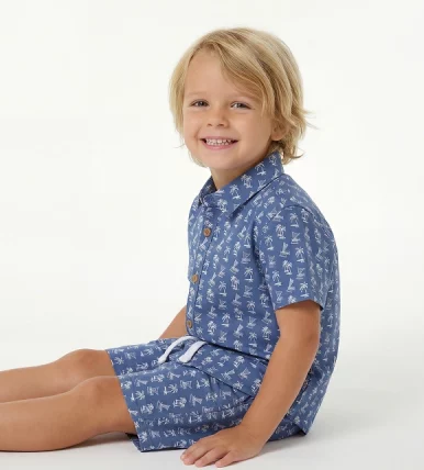 Mini Mana Cotton Woven Shirt 003 1